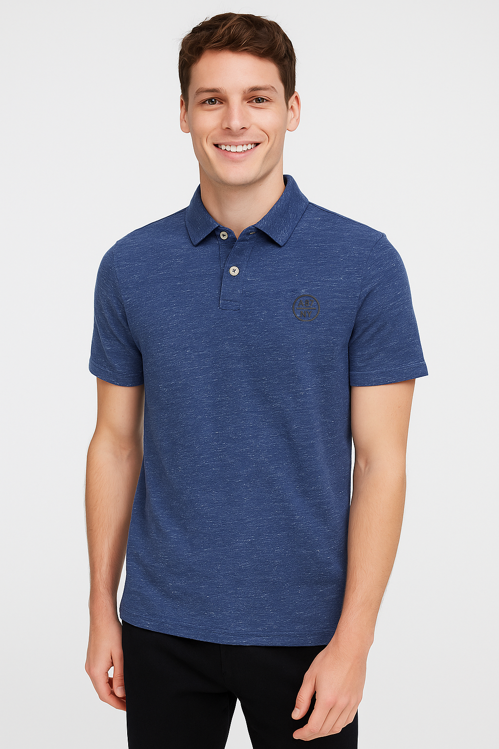 Camiseta Polo Para Hombre Aero Guys SS Novelty Polo Cadet Navy 2120