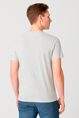Camiseta Para Hombre Aero Level 1 Graphic Tees Light Heather Grey 7441