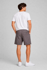 Bermuda Para Hombre Aero BC Shorts Charcoal Heather Grey 2176
