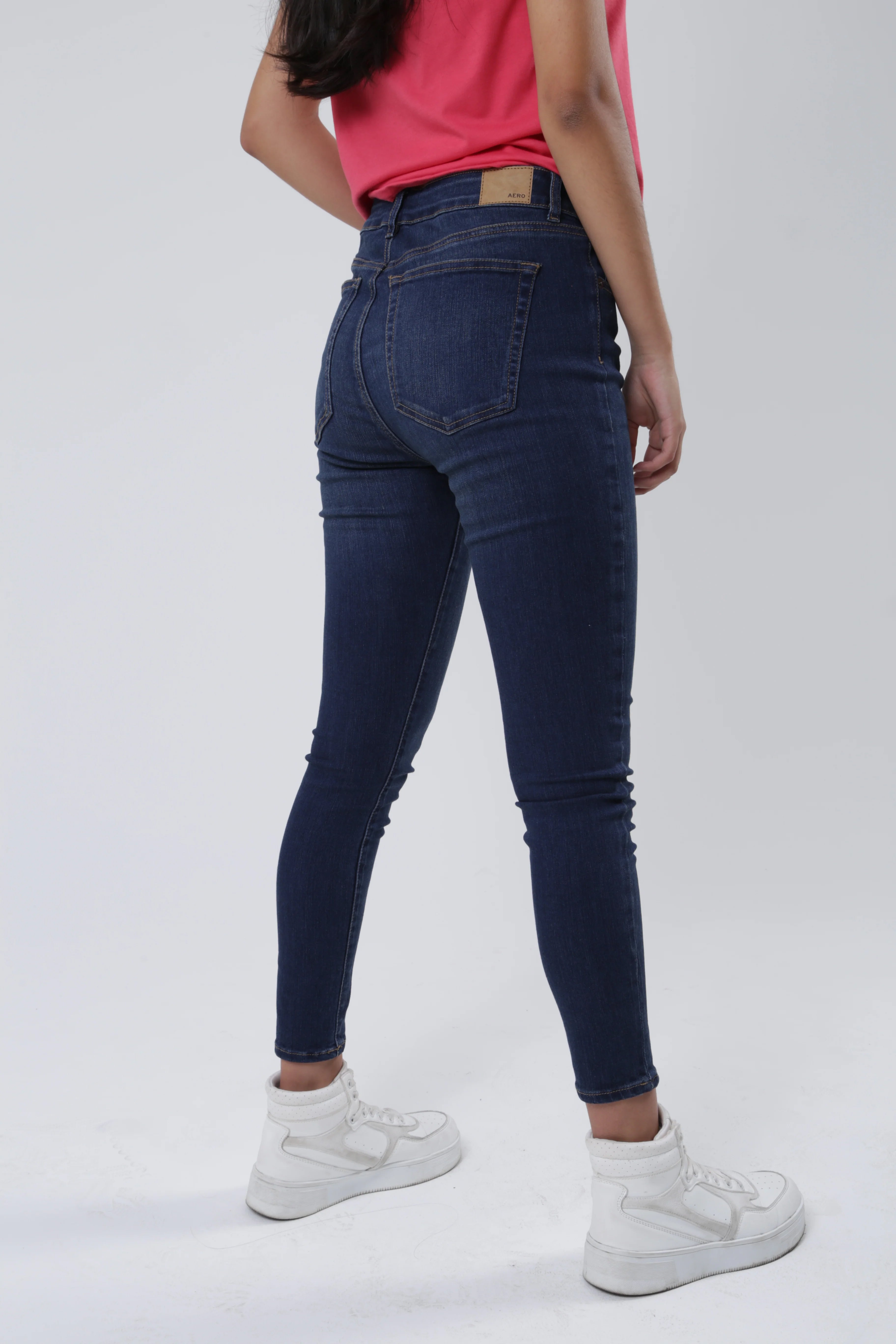 Jean Para Mujer Aero Girls Fashion Basic Dark Denim 8516